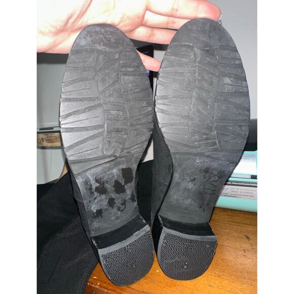 Stuart Weitzman Reserve Bold Suede Over-The-Knee Boots 8.5 New - Picture 8 of 8